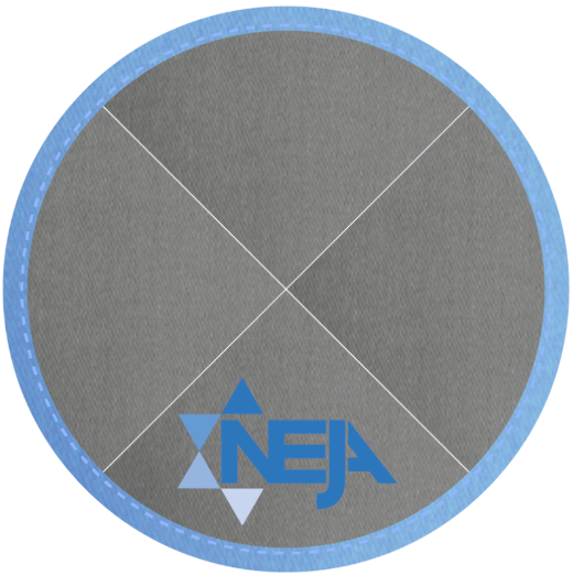 NEJA – Klipped Kippah Gray