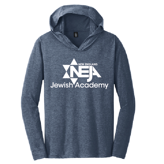 NEJA Hoodie Long Sleeve Hoodie Tee – Navy Frost