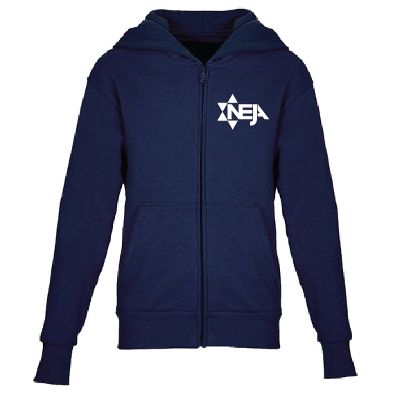 NEJA Soft Zipper Deluxe Hoodie – Navy